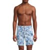 Onia Mens Calder Tie-Dye Geo Floral Shorts Small Deep Navy - NWT $145