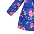 thumbnail image 2 of Hicidod Winter Jacket for Girls Fur Brimmed Hooded Long Sleeve Warm Down Coat Printed Fleece Lined Thicken Windproof Waist Coat, 2 of 4