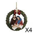 thumbnail image 1 of Colgante colgante,Colgante de ventana de Navidad Colgante de de Jesús,Artesanía de impresión acrílica Decoración de coche de Navidad,Año nuevo colgante de árbol de Navidad, 1 of 8