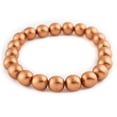 thumbnail image 3 of The Bead Chest Natural 20mm Wooden Beads in Copper for Jewelry Making – Round Loose Wood Spacer Beads I Approximately 20 Beads, 3 of 4
