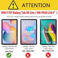 thumbnail image 3 of For Samsung Galaxy Tab S6 Lite 10.4" Screen Protector Tempered Glass Film for Tab S6 Lite 2022/2020 (SM-P613/P619/P610/P615) 3PCS Tempered Glass, 3 of 6