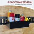 thumbnail image 3 of Diviseurs de Bacs de Rangement pour Panier E-Track Organisateur pour Boîte E-Track Classification Organisateur d'Outils Détachable pour Camions Entrepôts Remorque Fermée Atelier Mural, 3 of 7