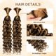 thumbnail image 3 of Trenzas sin nudos Maxknow Boho de Maxknow, 2 x 20 cm, 100 g, 10 A, 3 of 6
