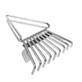 thumbnail image 6 of koolsoo Edamame Picker Peanut Picker Rake Multifunctional Hand Fruit Picking Artifact Farm Tool for Pinecone Tree Nut Chestnuts 9, 6 of 8