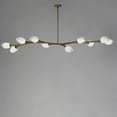 thumbnail image 4 of E32797-93NAB-ET2 Lighting-Blossom - 70.5 Inch 40W 10 LED Pendant-Natural Aged Brass Finish    -Traditional Installation, 4 of 5