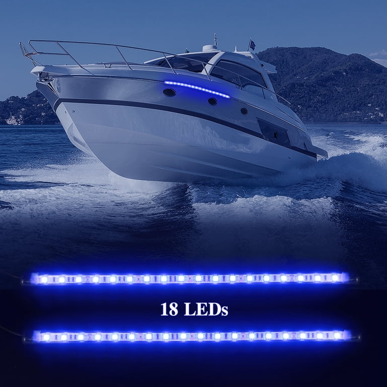 4 pièces bleu LED bateau lumières étanche bateau 4 pièces bleu LED bateau lumières étanche bateau