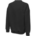 thumbnail image 3 of Women's Majestic Threads Black Brooklyn Nets Bank Shot Pullover Tri-Blend Sweatshirt, 3 of 3
