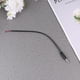 thumbnail image 5 of 10pcs 3.5mm macho a cable desnudo de extremo abierto mono 3.5mm enchufe jack conector cable de audio para auriculares auriculares auriculares micrófono (negro), 5 of 5