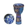 thumbnail image 2 of drum,8 Inch Portable Drum 8 Inch Musical Percussion With Art With Art Patterns African Hand Drum Portable Drum Percussion Drum Percussion With Inch Portable Drum Children Mewmewcat Drum African Drums, 2 of 7