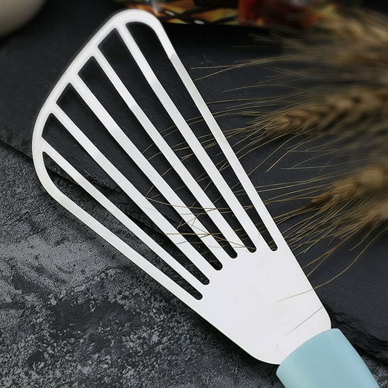 Stainless Steel Metal Fish Spatula Turner Set of 4, Professional Chef  Griddle Spatulas Slotted Turne…See more Stainless Steel Metal Fish Spatula
