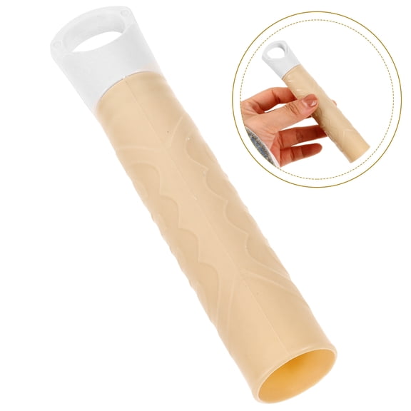 BESTOYARD 2Pcs Broom Handle End Cap Plastic Beige Replacement For General Users Cleaning