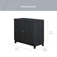 thumbnail image 5 of My Texas House Ellison Modular TV Console, Rich Black Finish, 5 of 14
