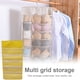 thumbnail image 4 of Organizador de armario colgante Bolsillos de malla de 2 lados Bolsa de almacenamiento para armario Bolsa para ropa interior Calcetines de sujetador, 15 rejillas, Amarillo Scienceny HA003837-05, 4 of 6