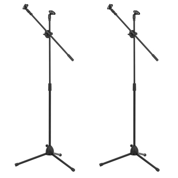 Pedestal De Tripie Para Micrófono Onof MC3 Metálico Ajustable 2 Pz