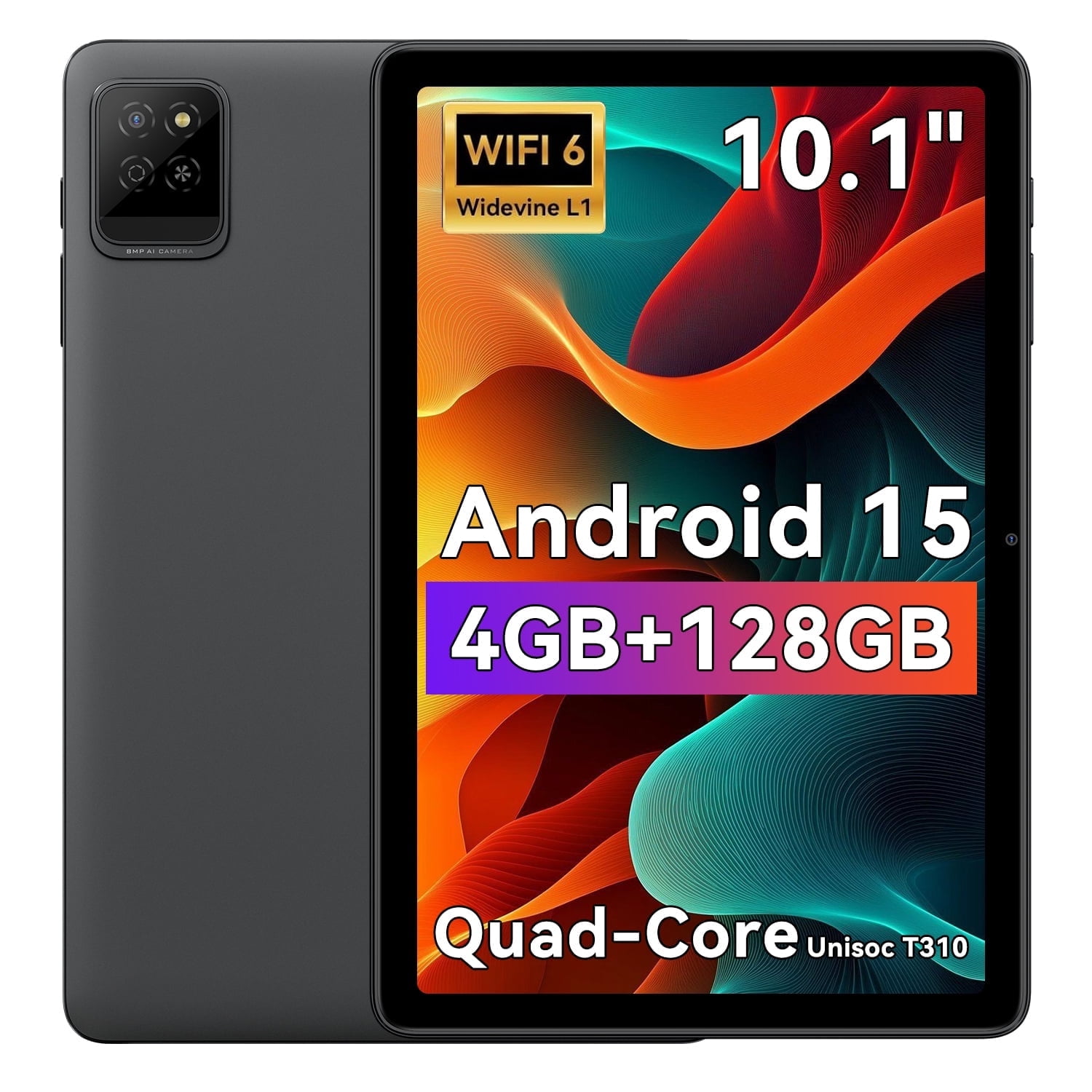 Free Shipping! HEADWOLF Android 15 Tablet 10.1 Inch FHD