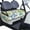 Ocean-7, variant on Protective Flowers 51" x 31" Golf Cart Seat Cover, Shields Front Seats from Wear on EZGO, Yamaha, Club Car & Icon Carts