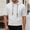 White, variant on Hooded T Shirts for Man Summer Casual Fashion Cotton Linen Lightweight Hoodie with Pockets Pullover Shirt