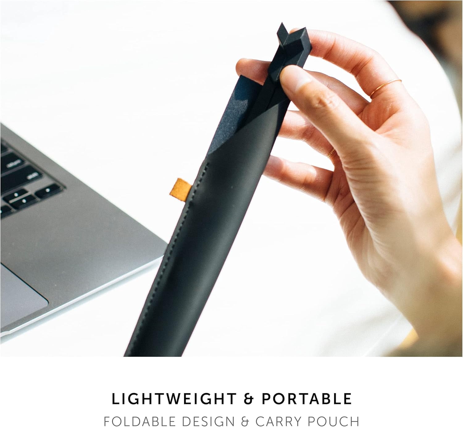 Native Union Fold Laptop Stand – Ultra-Slim Foldable & Portable Stand – for MacBooks & Tablets