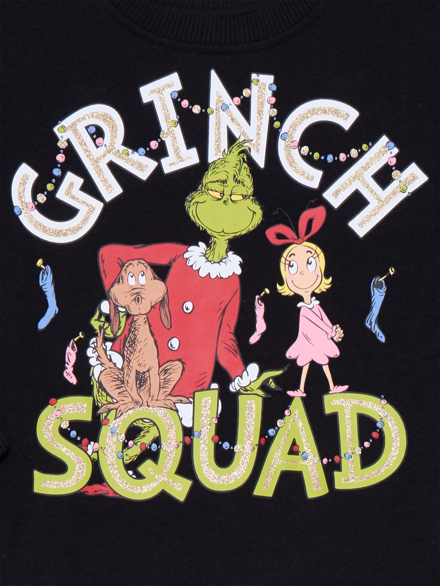 The Grinch Kids Graphic Fleece Sweatshirt and Jogger Set, 2 Piece, Sizes 4-18