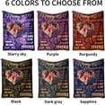 thumbnail image 3 of Custom Anniversary Blanket Personalized Gifts for Wife Her Cutomize Soft Throw Blanket for Husband Him Couple Parents 50X60 Sherpa, 3 of 6