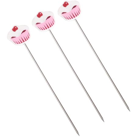 Stainless Steel Cake Tester Probe for Baking Bread and Muffin Testing (White)