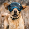 thumbnail image 3 of Dog Goggles  Portable Dogs Eyes Protection with Adjustable Strap  Windproof Goggles Dog Sunglasses with Breathable Mesh and Spherical Lens for Outdoor Riding Driving Hiking Camping (Large, 3 of 3