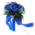 thumbnail image 5 of Raindrops Bridesmaids Silk Handheld Flower Bouquet for Weddings, Parties, Stage , and Special Event Decorations, 5 of 8