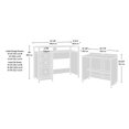 thumbnail image 3 of Sauder La Collection Cottage Road® Bureau, Finition White, 430055, 3 of 9