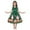 Green, variant on XEGLSBU Dresses for Teens Kids Child Girls Pageant Gown Christmas Dance Party Princess Dress Girls Dresses Size 8-10 Red Size 6-7 Years