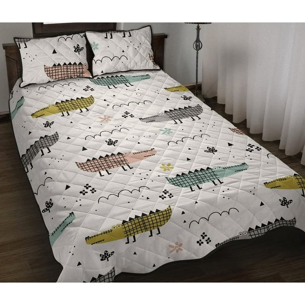 Juego de Cama Edredón Cocodrilo