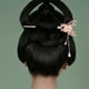thumbnail image 4 of 3 uds. Horquillas para el pelo con flores, moños, palillos para el pelo, horquillas antiguas para Cosplay Hanfu, 4 of 4