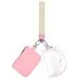 thumbnail image 2 of Monedero Con Doble para Mujer Llavero Desmontable Bolsillo Monedas Cuero PU, 2 of 8