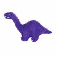thumbnail image 3 of CHUANK Microfiber Ball Med Brachiosaurus Purple  Squeaky Dog Toy, 3 of 7