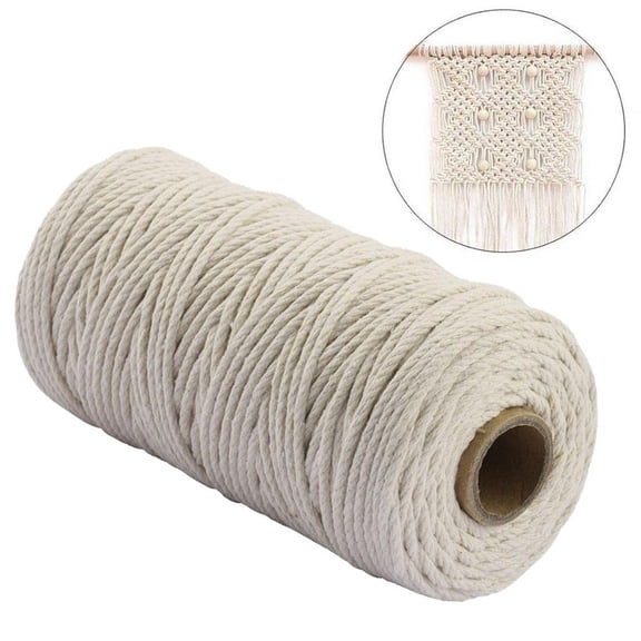 Hand Knitting Cotton Rope DIY Hand Woven Thick Soft Cotton M8E7 Thread