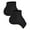 Black, variant on Ankle Socks Rizzsoles Rizzsoles Height Max Socks Rizzsoles Height Max Insoles 3 Inches Rizzsoles 3 Inches Half Height Increase Insoles Unseen Shoe Lift Heel Pads Foot Socks,Black Lady Short Socks 3