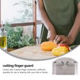 thumbnail image 2 of MasteelfCA 4Pcs Stainless Steel Finger Guard for Safe Slice Cutting Vegetables Fruit, 2 of 8