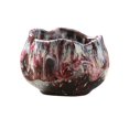 thumbnail image 3 of Adorno de té de té de de copa de cerámica de cerámica en forma de loto de 150 ml, taza de de kung fu para sala de estar de restaurante, escritorio, Rojo, 3 of 8