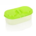 thumbnail image 3 of Food Storage Box Kitchen Fridge Transparent PP Double Grip container; food sealed container; Fresh Food Storage Sealed Container, Green, 3 of 8