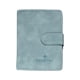 thumbnail image 3 of Funda para pasaporte, tarjetero de piel sintética, organizador de tarjetas de crédito azul claro, 3 of 9