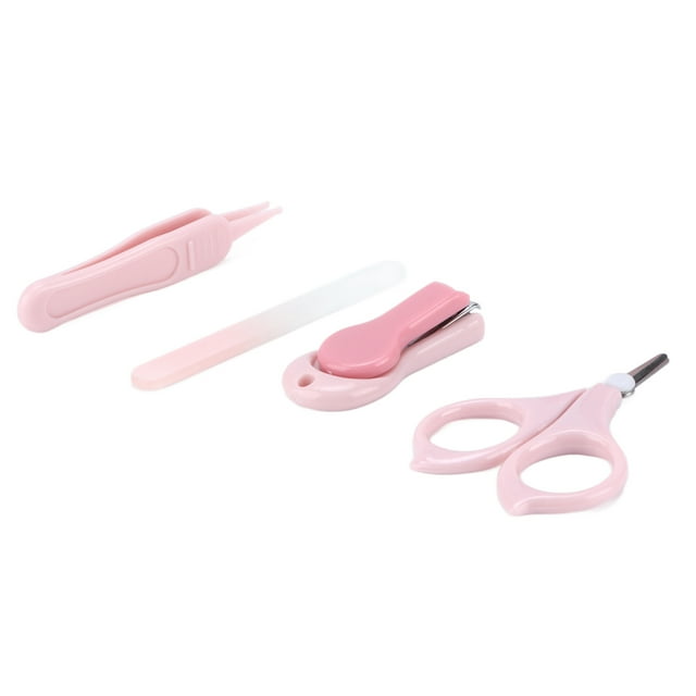 Kit de Cortaúñas para Bebés Jadeshay 1 Cortaúñas 1 Pinzas 1 Tijeras 1 Lima 1 Caja de Almacenamiento