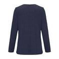 thumbnail image 4 of Women's Ribbed Knit Cardigan with Pockets Lightweight Long Sleeve Open Front Cover Up Cozy Lounge Wear for Fall, 4 of 9