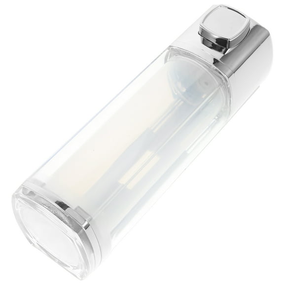 LEORX Wall Soap Dispenser Plastic for Reusable Home and Public Use in White
