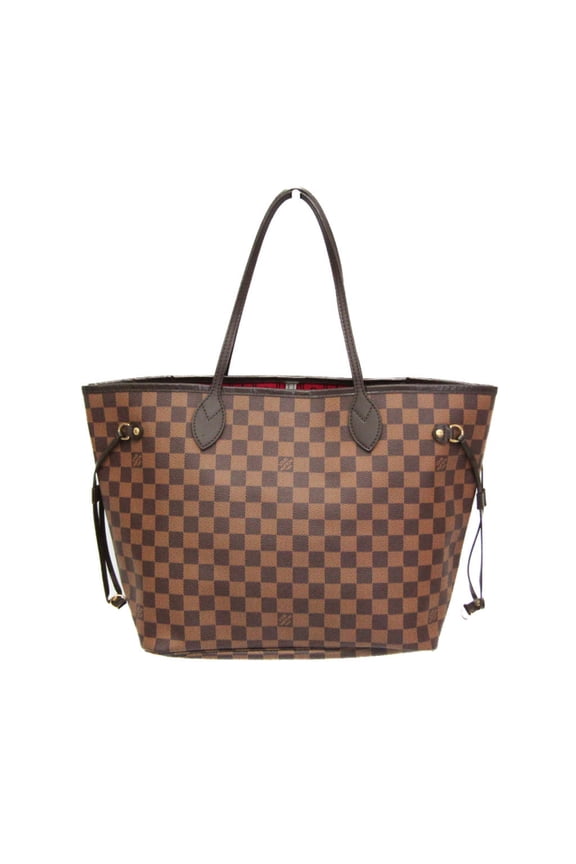 Pre-Owned Louis Vuitton Damier Neverfull MM N51105 Women's Tote Bag Brown