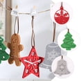 thumbnail image 4 of LOLIPPYY 10Pcs Xmas Tree Hanging Ornaments Foams Style Assorted Colors for Christmas Party Decoration, 4 of 6