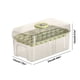 thumbnail image 3 of Molde para cubitos de hielo Prensa de grado alimenticio Cubitos de hielo Caja de almacenamiento de hielo de gran capacidad para el hogar con tapa Cubitos de hielo Caja de hielo para frutas Akmoler, 3 of 8