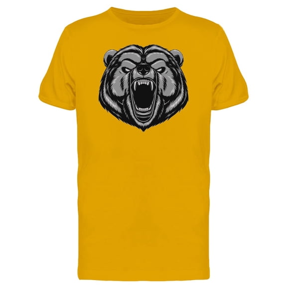 Metallic Bear White Eyes Tee Men's -Image by Shutterstock