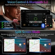 IKASEFU Car Radio for Jeep Renegade 2015-2020 Compatible with Wireless Carplay Android Auto 9 Touch Screen Stereo Bluetooth FM/AM GPS Navigation Multimedia Player Head Unit