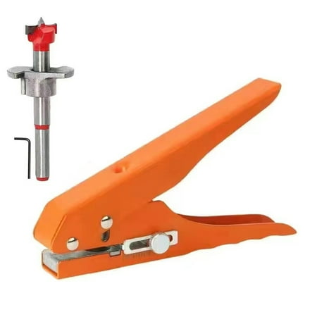 

Metal Hole Punch DIY Paper Card Screw Cover With Drill Bit Home Office Hand Tool