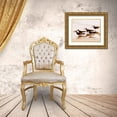 thumbnail image 3 of Mansfield, Kathy 14x12 Gold Ornate Wood Framed with Double Matting Museum Art Print Titled - Black Skimmers II, 3 of 4