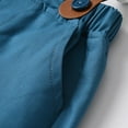 thumbnail image 5 of Ketyyh-chn99 Baby Boy Clothes Suits Toddler Boy Outfit Boy Suit Boy Dress Shirt with Bowtie/Suspender Pants Gentleman Wedding Outfits Size for 7-8 Years,Blue, 5 of 6